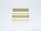   Alu-Squeegee, golden anodized, with screws, without rubber  