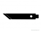   Martor Blade No. 677 for Grafix Graphic Knife 501, PU: 10pcs  